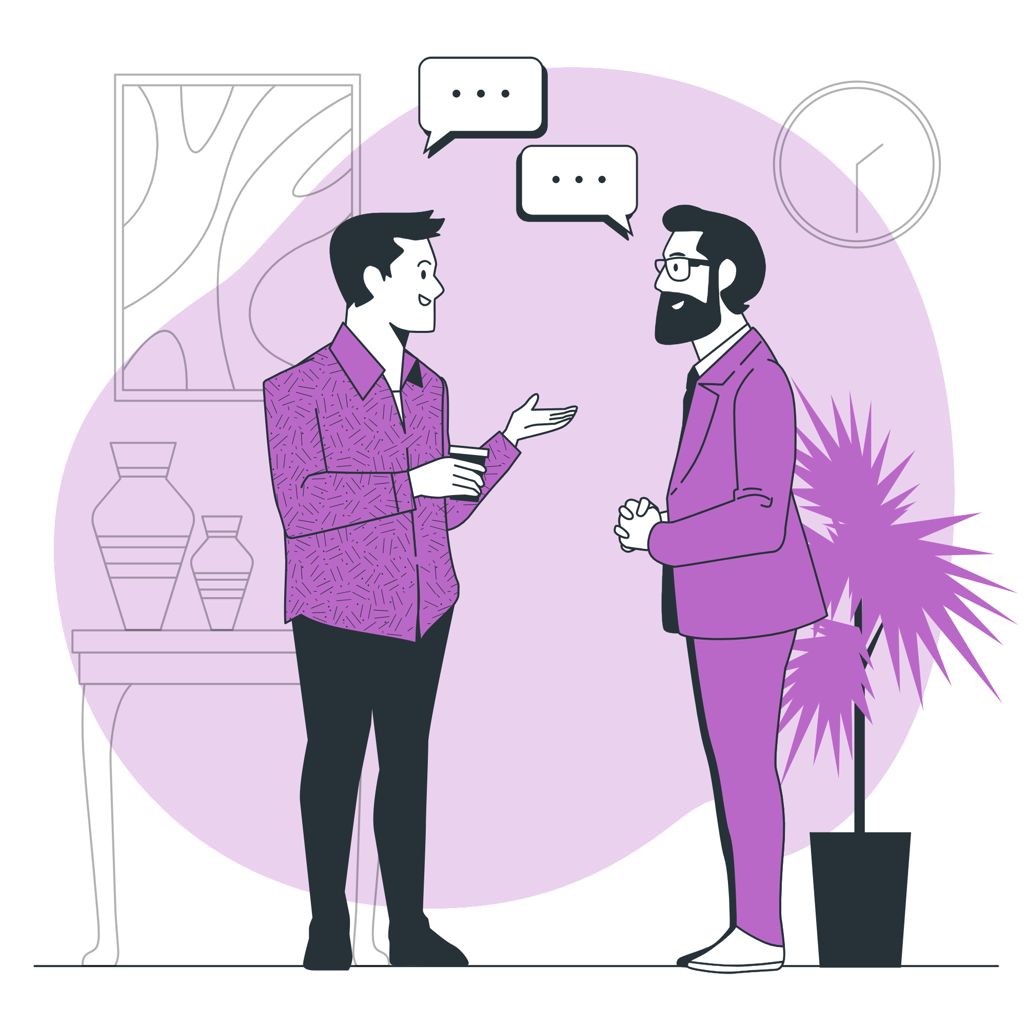 Contact illustration